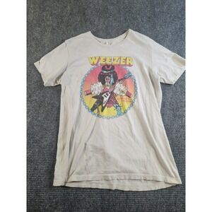 Vintage Weezer Westside Weirdos Graphic T-Shirt Mens Large  Pacific Band Tee L
